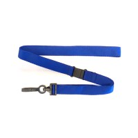 **CLEARANCE** Navy Blue Breakaway Lanyard with Plastic Dog Clip
