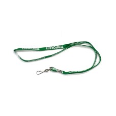 **CLEARANCE*** Pre Printed 'TEMPORARY' Lanyard with Metal Dog Clip
