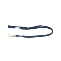 **CLEARANCE** Navy Blue Breakaway Lanyard with Metal Dog Clip