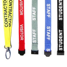 Pre Printed Breakaway Lanyard with Metal Lobster Clip